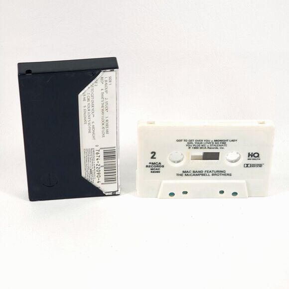 Mac Band McCampbell Brothers 1988 Cassette Tape MCA Records MCAC 42090 RnB Funk - Picture 2 of 4